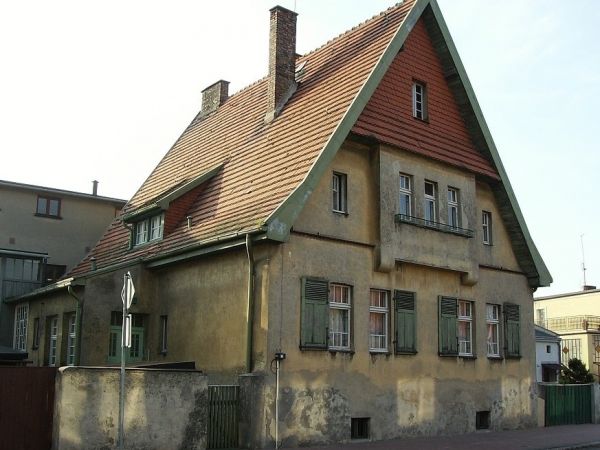 Dom architekta Pagela z 1909 w rogu ul. Bukowskiej i Krętej