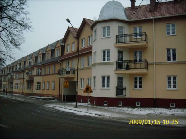 Ulica Matejki-nowe budownictwo