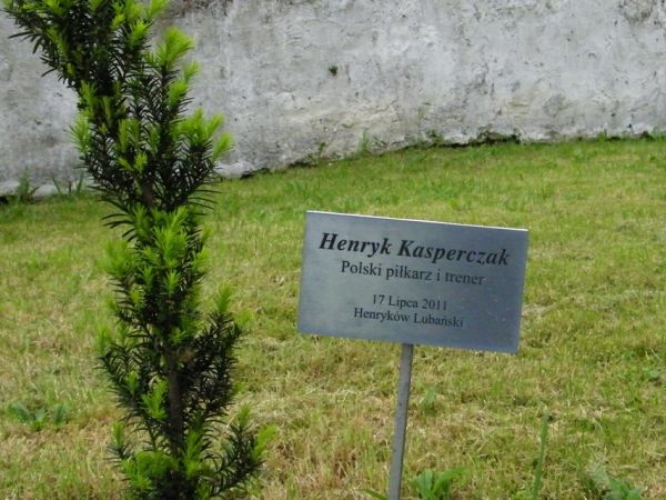 znane postacie są zapraszane i mają tabliczkę przy kościele postawioną  Henryk Kasperczak  drużyna tej wsi LZS Henryków wycofała się z rozgrywek