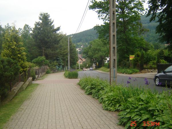 Ciche uliczki w Świeradowie żdroju - ul. Sienkiewicza