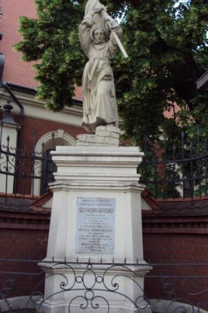 gwardian Klasztoru Reformatów o. Krystyn Szykowski - na czele grupy mieszczan pod Kormanicami - czambuł tatarski pobił i uratował miasto przed napaścią - był ro