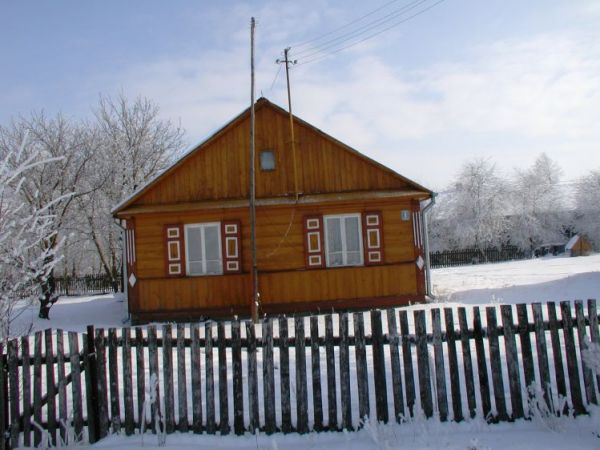 Piękny dom drewniany nr 1