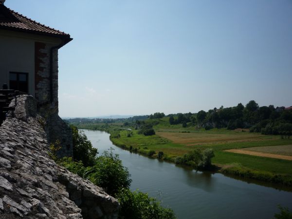 Kraków-Tyniec.Widok na Wisłę.