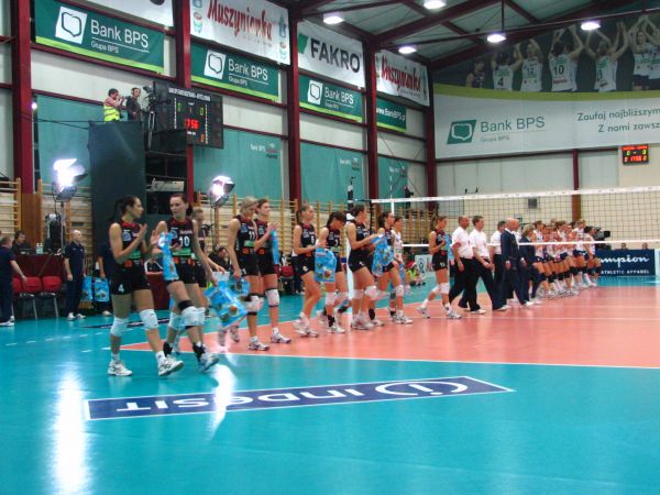 Liga Mistrzyń -mecz z Asystelam Novara