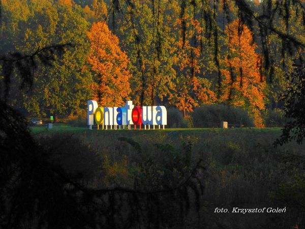 Poniatowa napis - foto Krzysztof Goleń