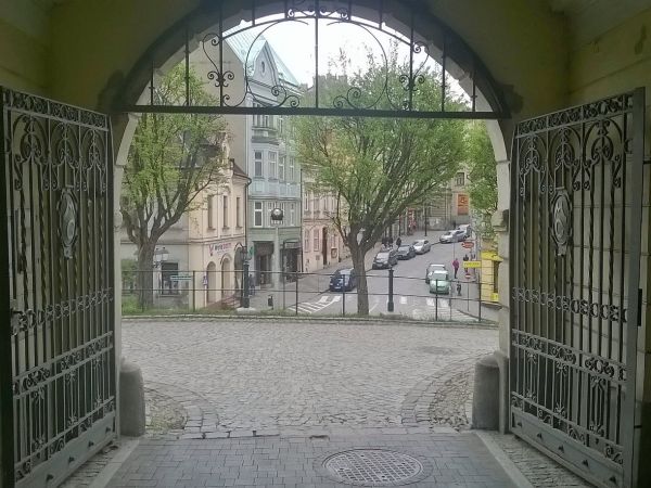 Widok na ul. Głęboką