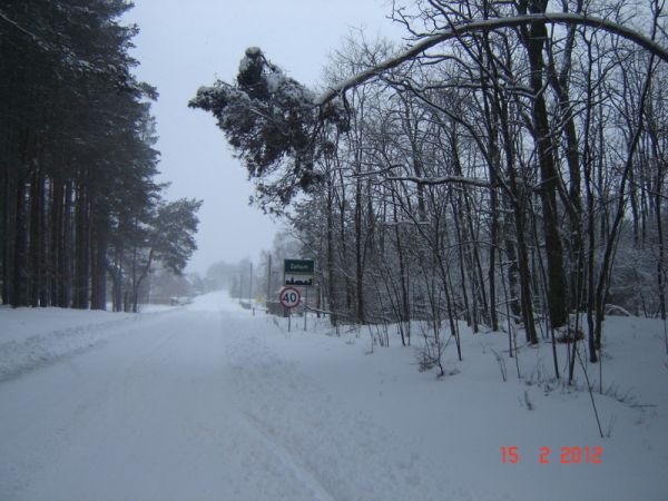 ...też można relaksować się na śniegu:)