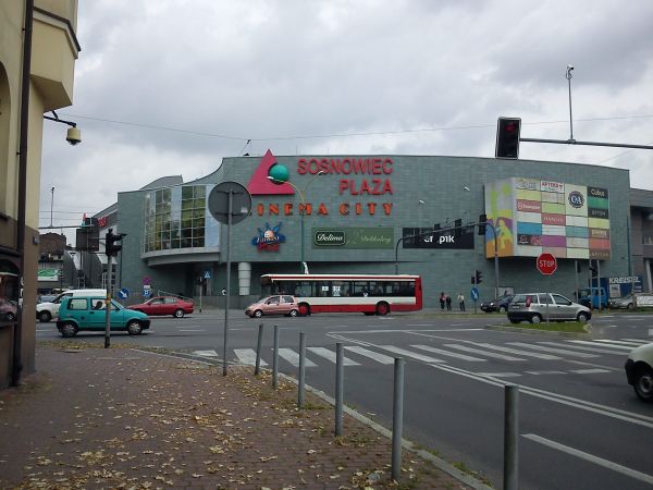 Sosnowiec-Centrum Handlowo-Rozrywkowe Sosnowiec Plaza Center.