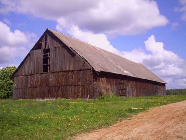 Taka mała" stodółka" chyba największa w województwie