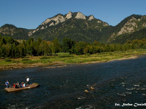 spływ dunajcem pod Trzema Koronami