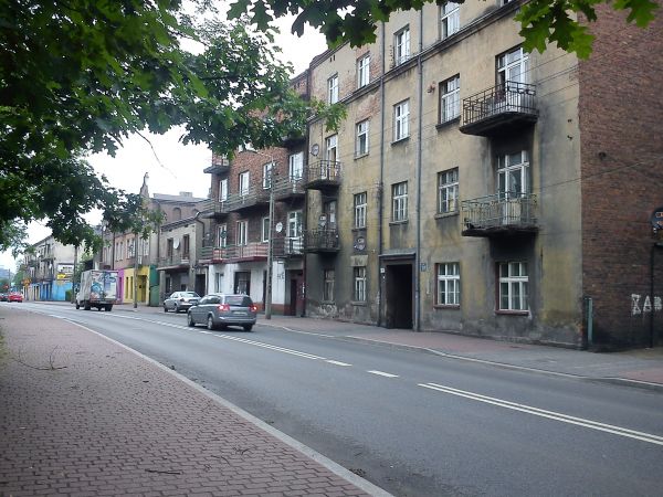 Sosnowiec-Modrzejów. Ulica Orląt Lwowskich.