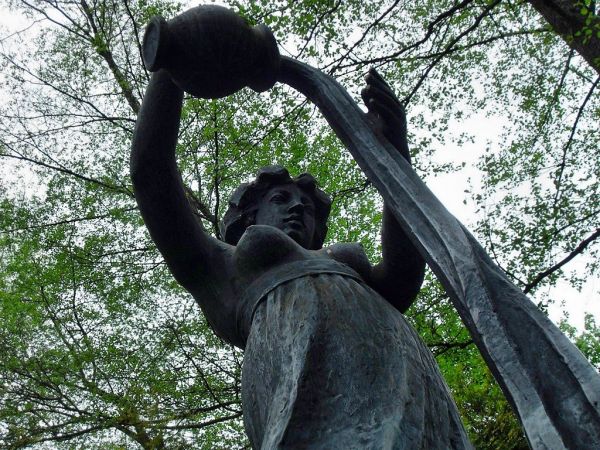 W Starogardzkim Parku nad Wierzycą