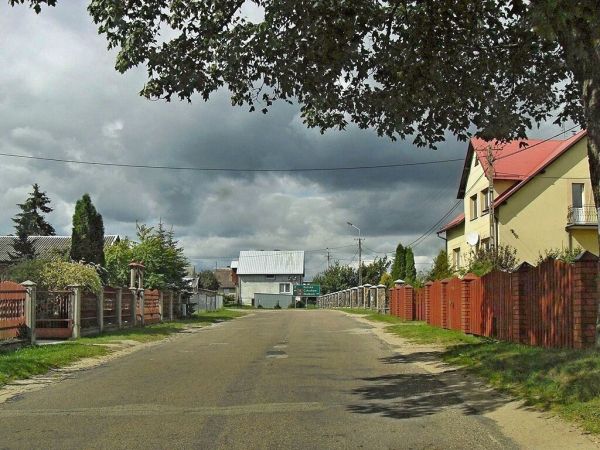 Zaraz będziemy na krajówce nr 22 we Franku, od strony Iwiczna