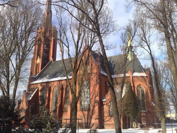 Kościół p.w. Chrystusa Króla i Najświętszej Marii Panny.