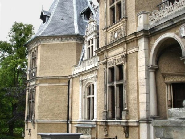 Zamek z XVI wieku byl   siedziba rodu Leszczynskich ktorzy  w XVII w. sprzedali go Sluszkom, a w XIX w. zamek kupl  wlasciciel Kornika - Tytus Dzialynski. Do sw