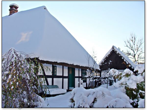 Zimowo w dziale etnograficznym Muzeum w Koszalinie