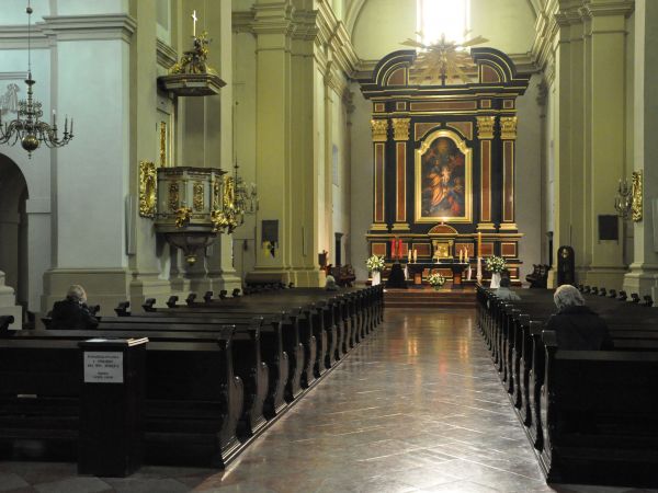 Poznań, wnętrze kościoła