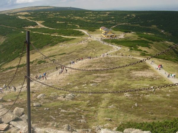 Widok ze Snieżki