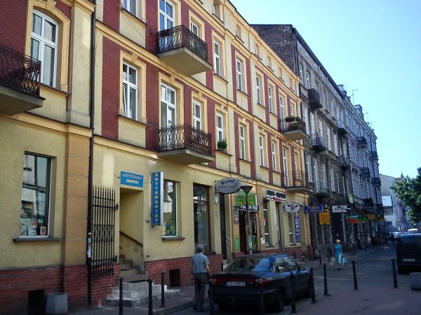 Sosnowiec-Ulica Jana Dekerta.