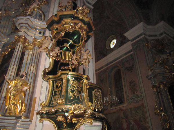 Bazylika Mniejsza oo Bernardynów- ambona