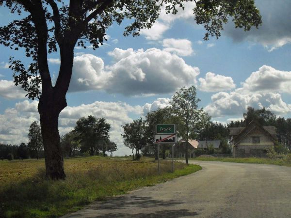 Jedziemy z miejscowości Frank do Iwiczna