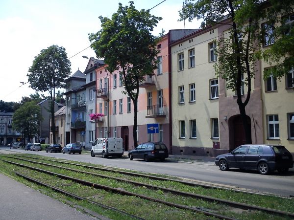 Sosnowiec-Ulica Mariacka.