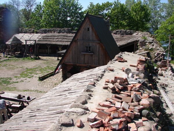 Stare Drawsko - zamek Drahim