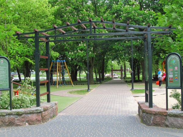 Wejście do Parku Tysiąclecia