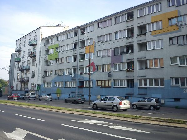 Sosnowiec-Ulica Henryka Sienkiewicza.