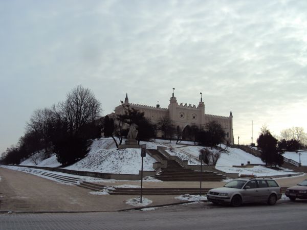 Widok na Zamek.