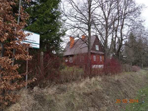 budynek leśniczówki - Leśnictwo Przybyszów, o wsi takiej - więcej w galerii m. Karlików - zapraszam !