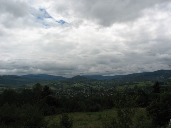 Węgierska Górka widok z góry