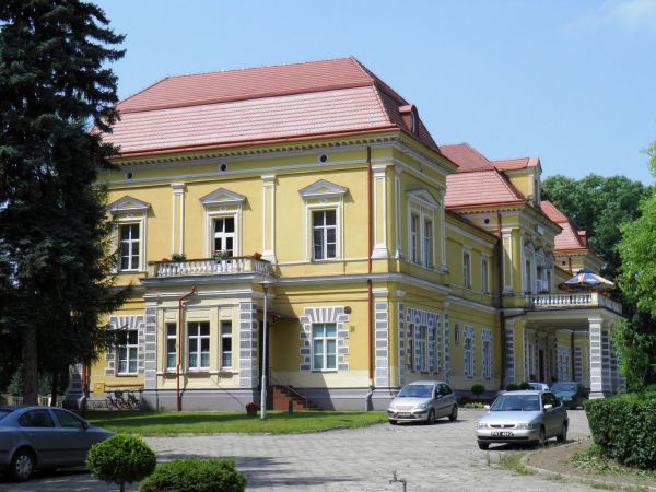 Pałac w Wysocku k. Jarosławia . W XVII wieku należał wraz z okolicznymi dobrami do Jana " Sobiepana " Zamoyskiego - / pięknie opisanego przez H. Sienkiewicza w