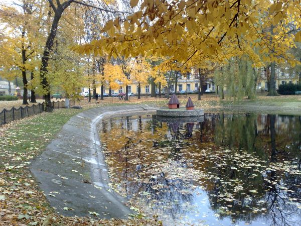 Ulica G. Narutowicza-widok na Starostwo Powiatowe