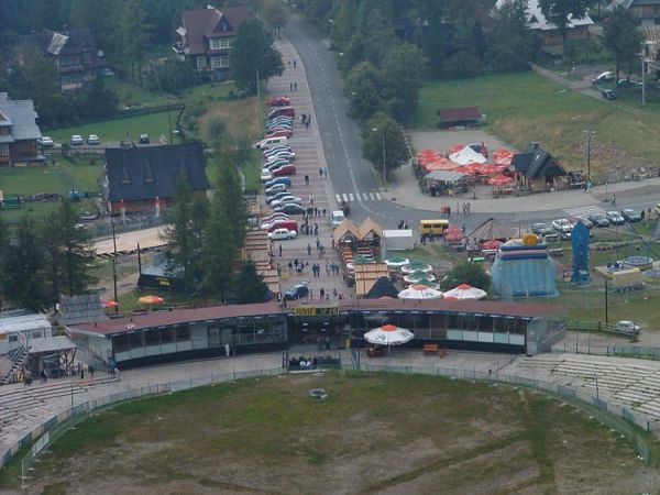 Wielka Krokiew - widok z góry