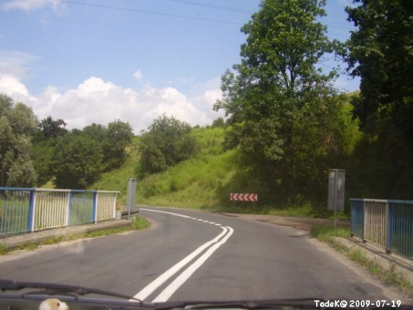 Droga kręta, wąska ale widoki wspaniałe.