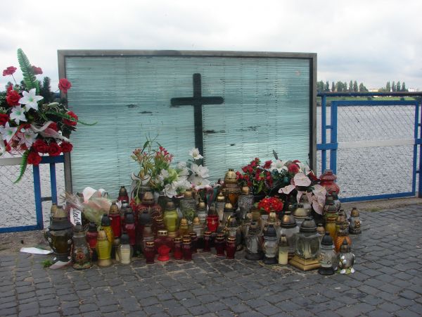 Miejsce poświęcone ks. Jerzemu Popiełuszce.