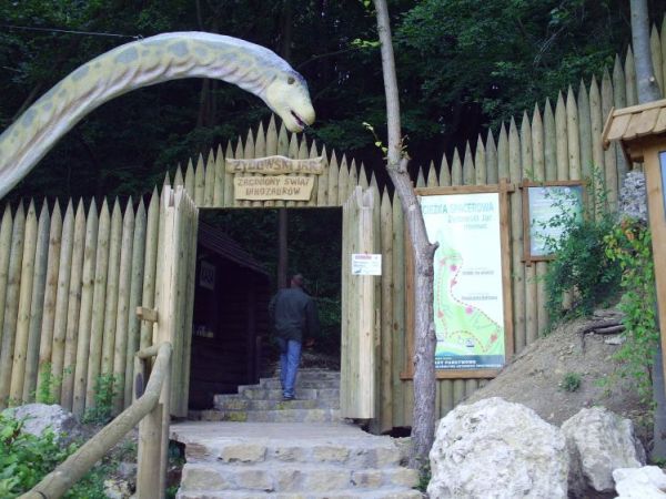 Wejście do żydowskiego jaru, super wąwóz