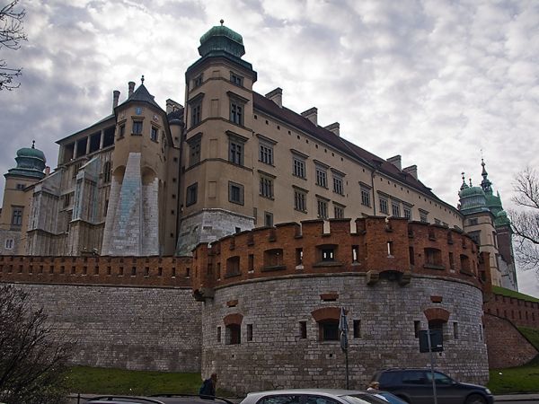 Kraków-Zamek Królewski na Wawelu