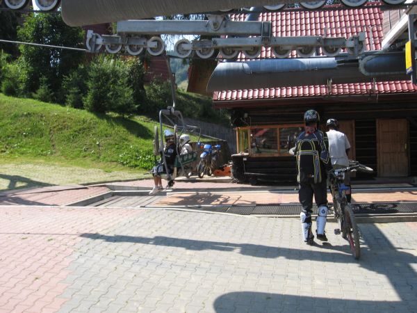 Stacja wyciągu wejście