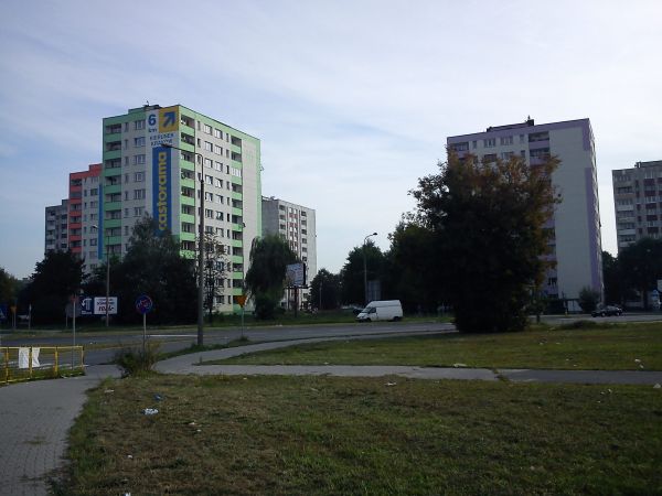 Sosnowiec-Osiedle przy Ulicy Gen. J.Hallera.