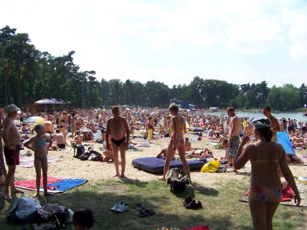 Brak miejsca na piasku