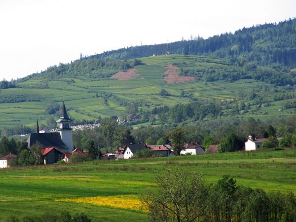 Matyska 609 m n. p. m. Beskidzka Golgota .