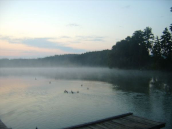 Świt nad j. Krajnik.