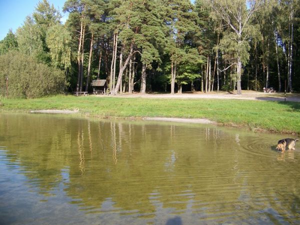 PLAŻA I POLE NAMIOTOWE NAD JEZ.JUCHACZ 5KM ZA IŁOWEM.