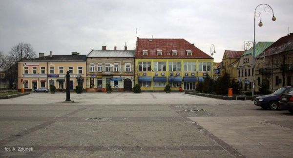 Rynek w Sieradzu (strona północna)