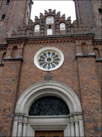 Wejście do katedry.