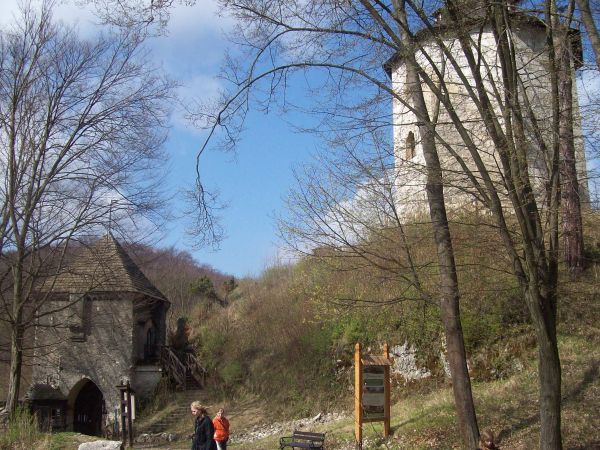 Ruiny zamku Kazimierza Wielkiego z 2. połowy XIV wieku