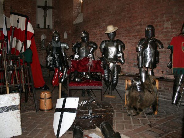 Zbrojownia a jednocześnie 'magazyn' uzbrojenia, sprzętu chorągwi ziemi chełmińskiej