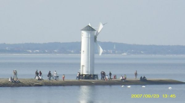 Biały Młyn - lewy falochron